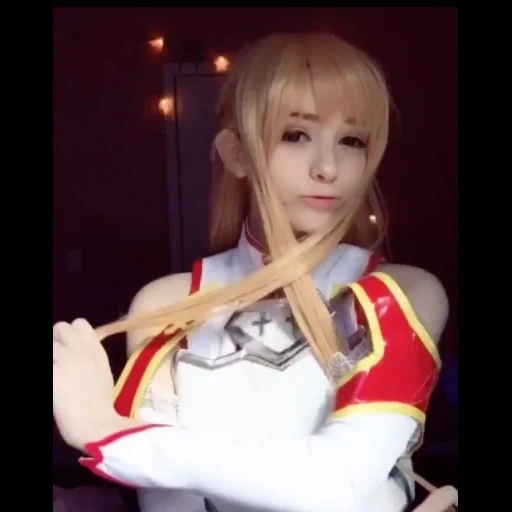 cosplay asuna, asuna cosplay 18, cosplay miva kasumi, asuna yuki cosplay 18