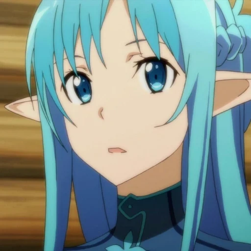 yuki asuna, karakter anime, arsip biru azuna, sword master online, asuna alfheim ondina