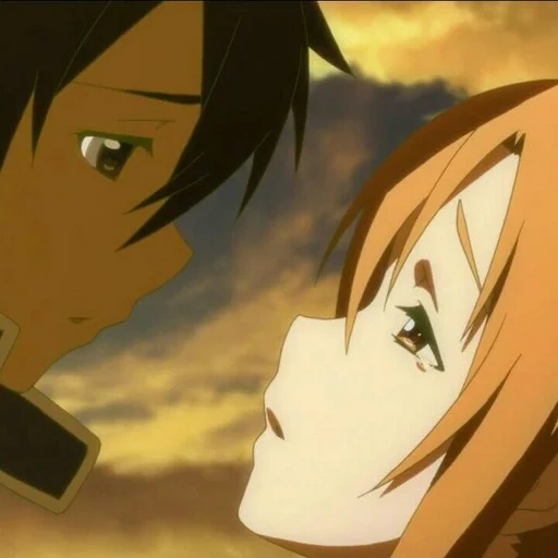 arsuna kirito, kirito asuna, kirito x asuna, schwertmeister online, der kuss von kirito asuna