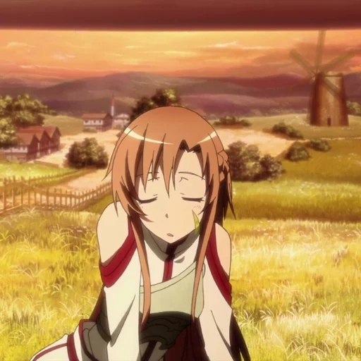 asuna, por ji yasong, animación de asuna, animación sao song, espada maestra en línea