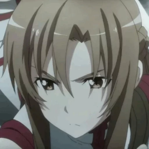 asuna, da kia matsu, yasun yuki evil, i personaggi degli anime, maestro di spada in linea