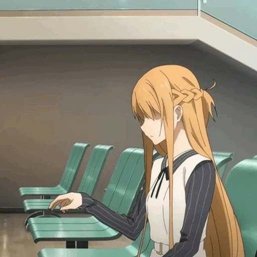 asuna, asuna chan, anime clip citrus, meister des schwertes online, asuna ist ein serieller rang