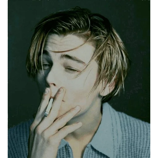 young dicaprio, leonardo da vinci, leonardo dicaprio, leonardo dicaprio profile of youth, leonardo di caprio of youth cigarette