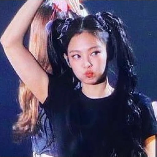 jennie, jenny kim, pink preto, jennie blackpink, jennie preta rosa