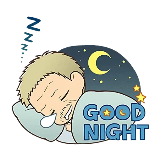 good night, good night sweet, good night clipart, good night card