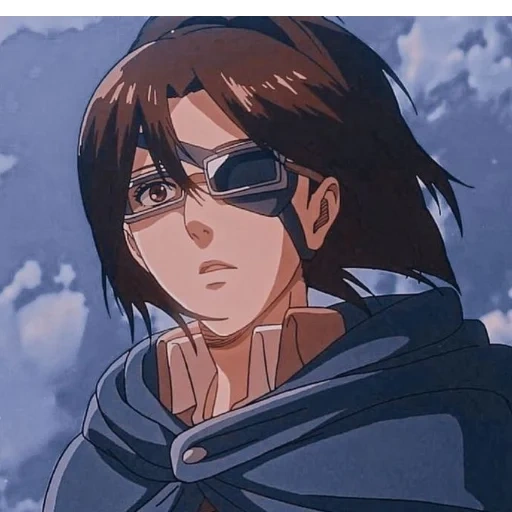 hanji zoe, ataque de los titanes hanji, hanji zoe ataque de los titanes, hanji zoe attack titanov, hanji zoe