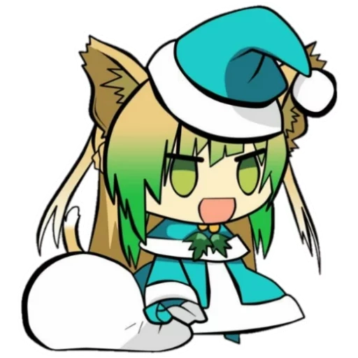 anime chibi, sabre padoru, personaggi anime, pador pador feit, anime dei personaggi chibi