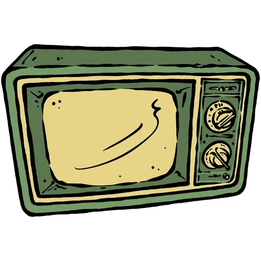 televisão, esboço da tv, microondas multiplyonous, chip de microondas de desenho animado, microondas de aventura time