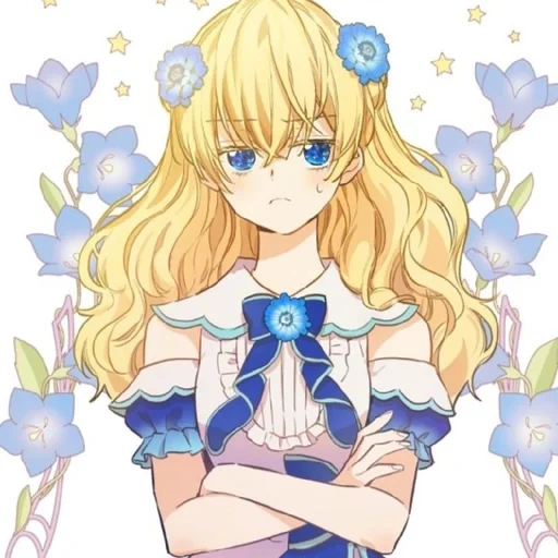 anime princesse, anime art mignon, atanasia de el geo, anime princesse athanasia, la bande dessinée est devenue une princesse