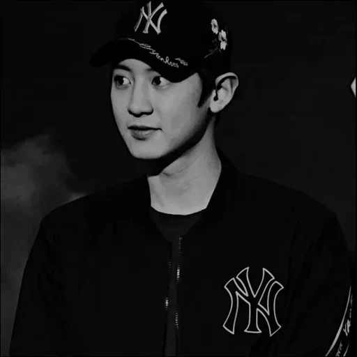 чанель, пак чанёль, chanyeol exo, park chanyeol, пак чанёль кепке