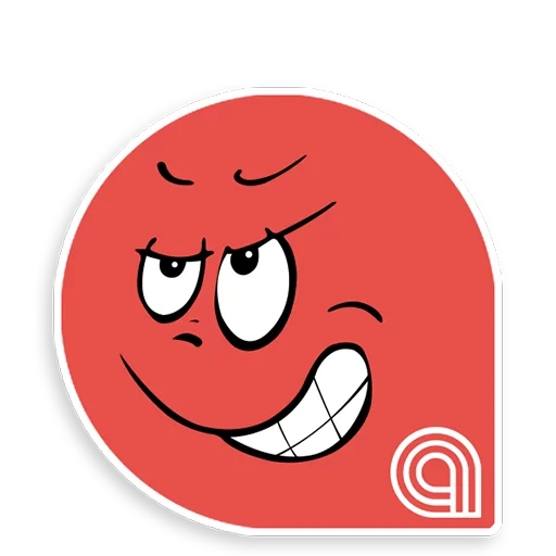 anak laki-laki, red smiley face, wajah tersenyum merah jahat, senyum merah yang menyenangkan, merah tidak puas dengan senyum