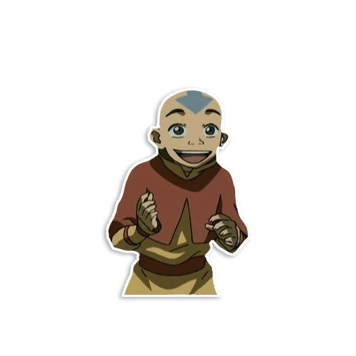 aang, aang, aang incarnation, aang's head portrait, the avatar legend of aang