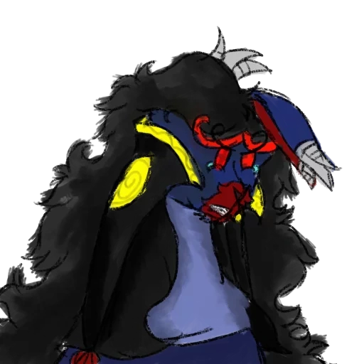 fehler, anime, fehler sans, fehler ohne wolf, homstak fantroll