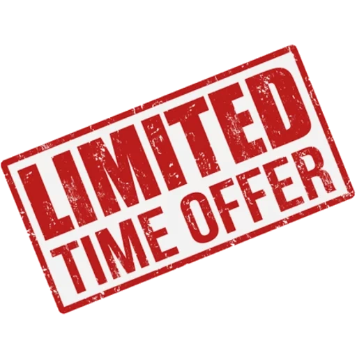 limited time, limited offer, limited time only, tawaran waktu terbatas, limited time offer script
