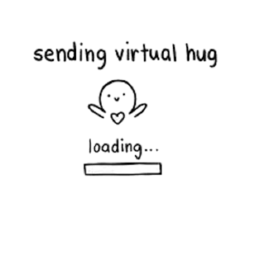 testo del testo, hug virtuale, gioco di abbraccio virtuale, traduzione virtuale dell'abbraccio, sending virtual hug