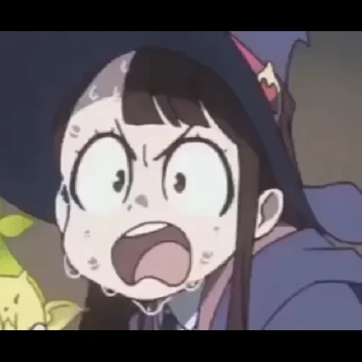 akko, anime, penyihir kecil, karakter anime, akademi penyihir