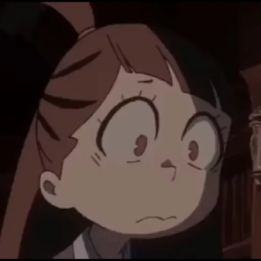 animation, animation meme, kavai animation, cartoon character, akko kagari funny faces