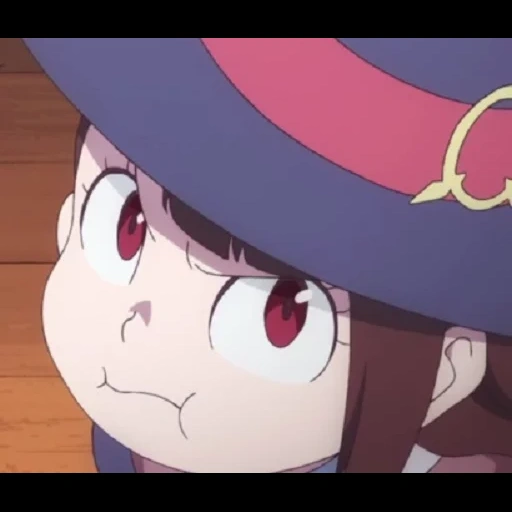 asuko kagari, piccola strega, accademia delle streghe, asuko kagari è triste, academy of witches akko