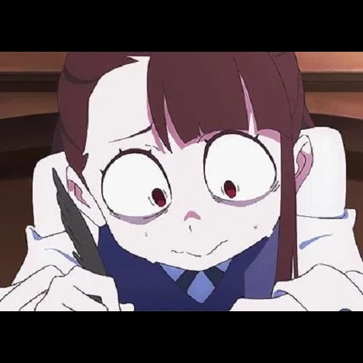 ako, little witch, witch academy, little witch academia akko, dunzi meme little witch college