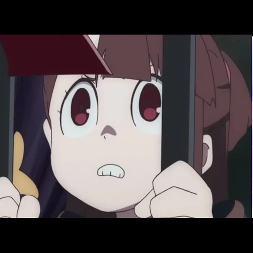 аниме, эти аниме, little witch, аниме персонажи, ацуко мем little witch academia