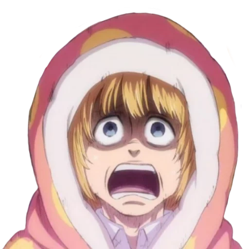 titan armin, the attack of the titans, armin attack of the titans, high school titans invasion, attack on titan chuugaku annie