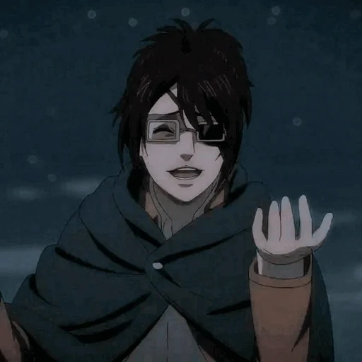 hanji, hanji zoe, anime titanen, ichi no san naruto, titan anime angriff