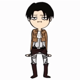 attack of the titans, eren yeger chibi, the attack of the titanes levy, attack of titans characters, chibi attack of the titans marco