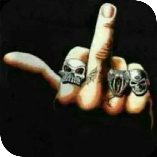 череп тату, череп кольцо, рука хеви метал, перстень черепом, рокерские кольца