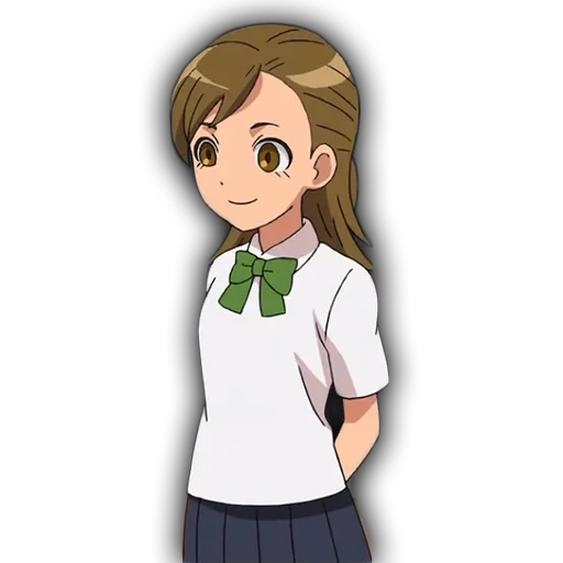 anime, tsukushi otani, personajes de anime, gerente de inazuma 11, diseño de personajes de anime