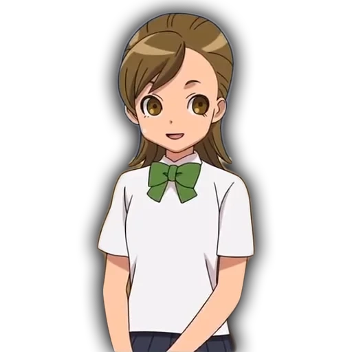 anime, tsukushi otani, inazuma 11 manager, conception de personnage d'anime, inazuma onze orion no kokuin anna