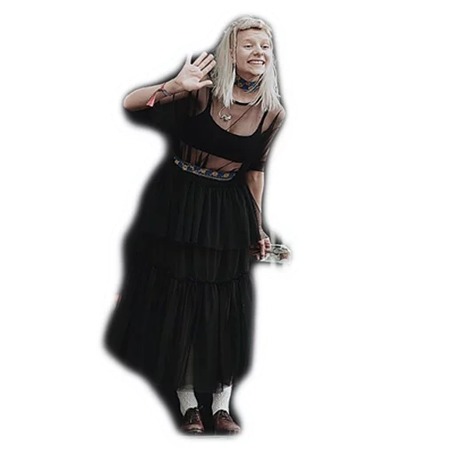 strega, donna, moda gotica, abbigliamento gotico, abito da vampiro con sfondo trasparente