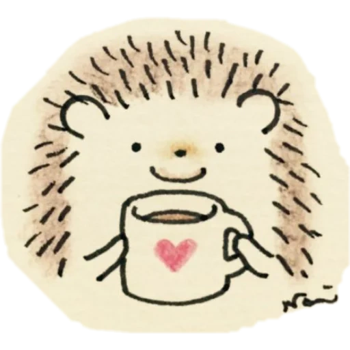 dear hedgehog, the hedgehogs are cute, hedgehog drawing, hedgehog srisovka, cute hedgehog drawing