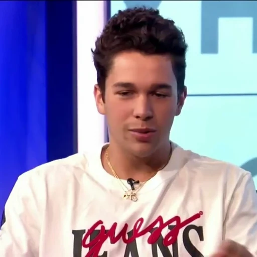 chanteurs, jeune homme, people, mahone austin, le sourire d'austin