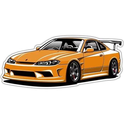 automobile, trolley, automatically adjust posters, nissan silvia s15 vector, aodao nissan silvia s15 99 rodexstyle 1/24 national team