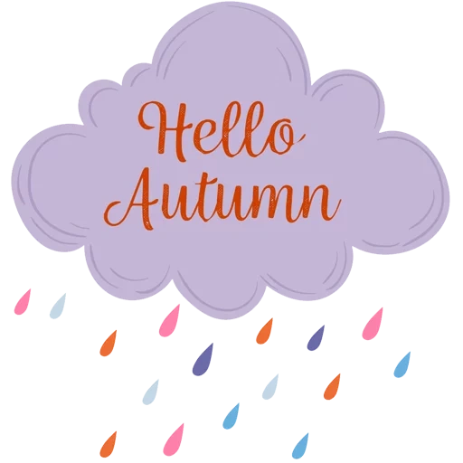 texte, des nuages, clipart cloud, dessin de nuages, hello automne affiches