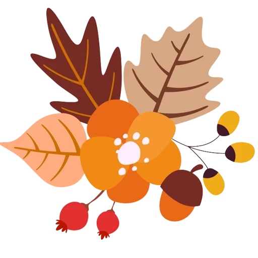 hoja de otoño, patrones de otoño, hojas de otoño, vector de ramo de otoño, hojas de otoño clipart