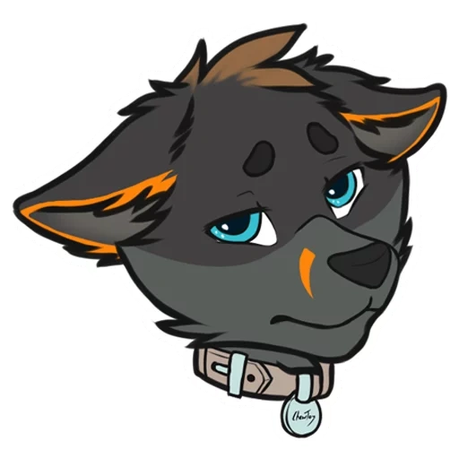 der wolf, anime, fry art, fry spion, viophe's warrior cat