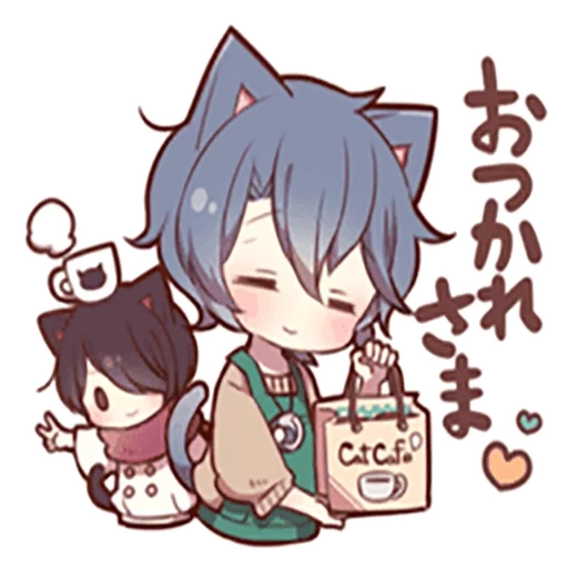 ash kitten, chibi chibi, karakter anime, pider chibi anime