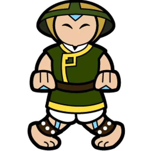 aang, asian, tof beifong, fire emblem 7 tactician mark, avatar legend about aang chibi