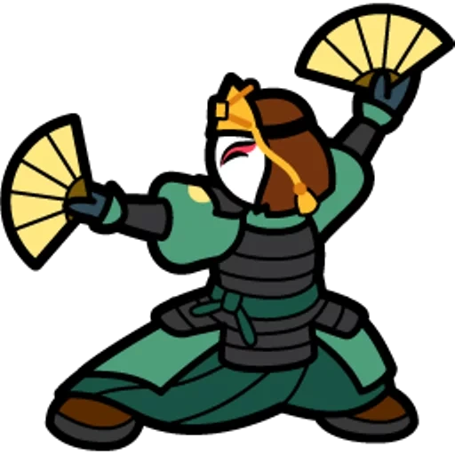 traje, anime, guerreiro suyuki kioshi, avatar a lenda de aang