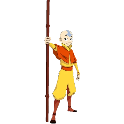 aang jekyll, avatar d'aonkola, la légende d'avatar d'aang, avatar legends aang staff, aang legends aang all growth