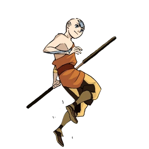 aang, aang inkarnasi, legenda aang, king of elements, aang legendaris aang tumbuh