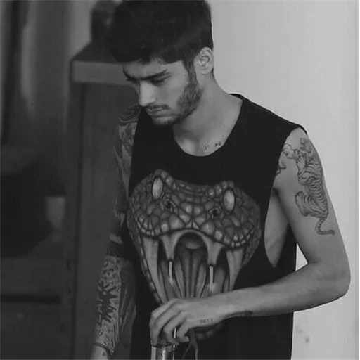 zane, zayn, wattpad, zain malik, le gars avec le tatouage