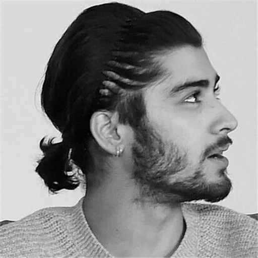 zain malik, xiaomi hailou gt6, men's long hair style, a long man's hairstyle, men's long hair