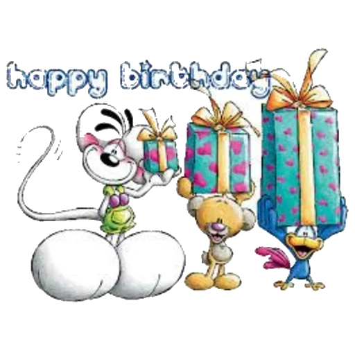 birthday, happy birthday baby, didla's birthday, francesco buon compleanno postcards, clipart cartoons birthday animation
