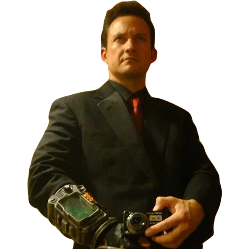 el hombre, humano, phil spencer comunista, toby stevens gustav graves, ash contra los siniestros muertos