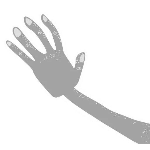 mano, mano, el fondo de la mano, silueta de manos, vector de mano