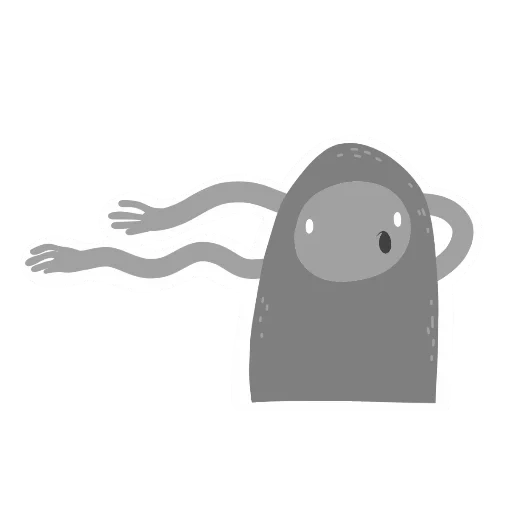 darkness, the symbol of the ghost, dumb ghost, ghost sketches, small ghost