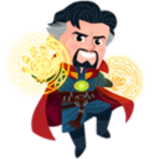 dr strandge, dr strandge chibi, chibi marvel dr strange, avengers war of infinity