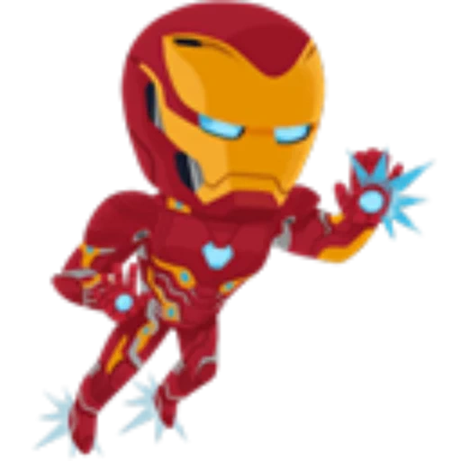 giocattolo, marvel funko pop statuetta, cartoon di iron man, chibi marvel iron man, funko pop bobble marvel avengers unlimited war iron man